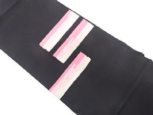 アンティーク　横段模様織り出し名古屋帯（着用可）